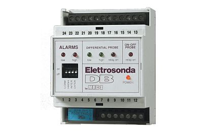 CONTROL DE NIVEL HASTA 7 ELECTRODOS RIEL