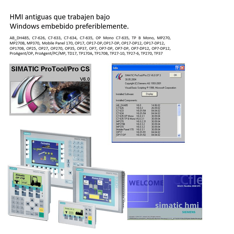 Migración de HMI Siemens Migración de HMI Siemens