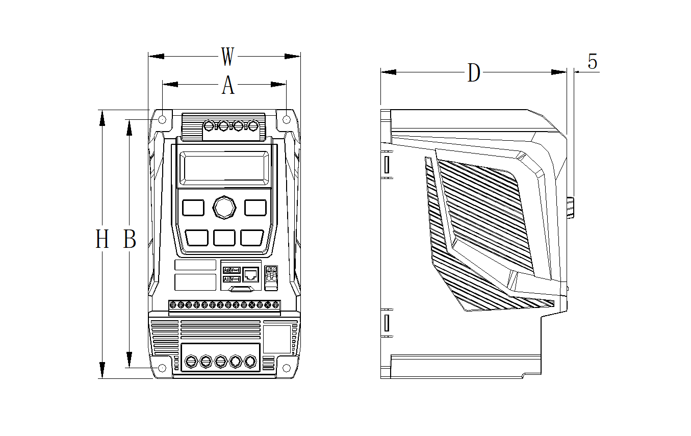 Variadores de velocidad KD600M K-DRIVE