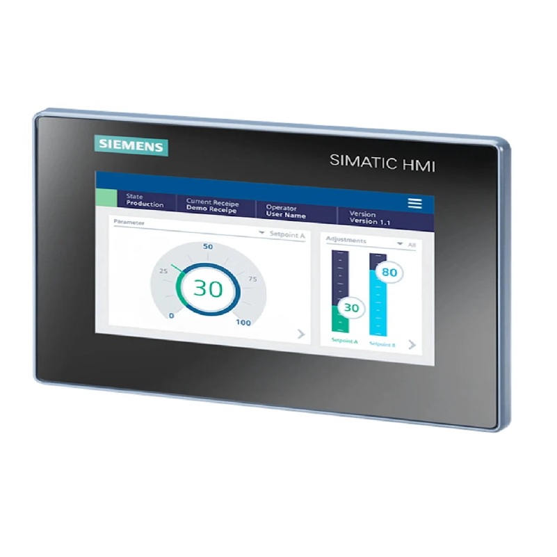 Simatic HMI MTP700 6AV2123-3GB32-0AW0 Unified basic panel de Siemens.